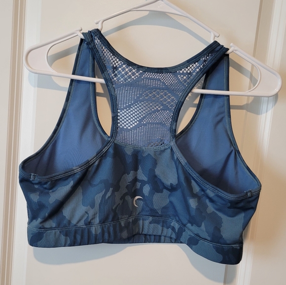 Zyia Active Blue Camouflage Sports Bra size XL - Picture 3 of 7